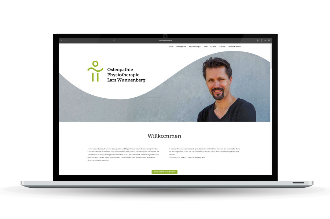 Praxis Lars Wunnenberg Webseite