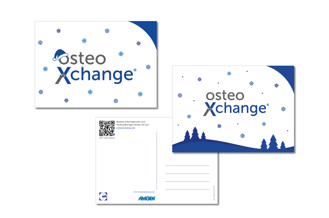 osteoXchange Weihnachtskarten